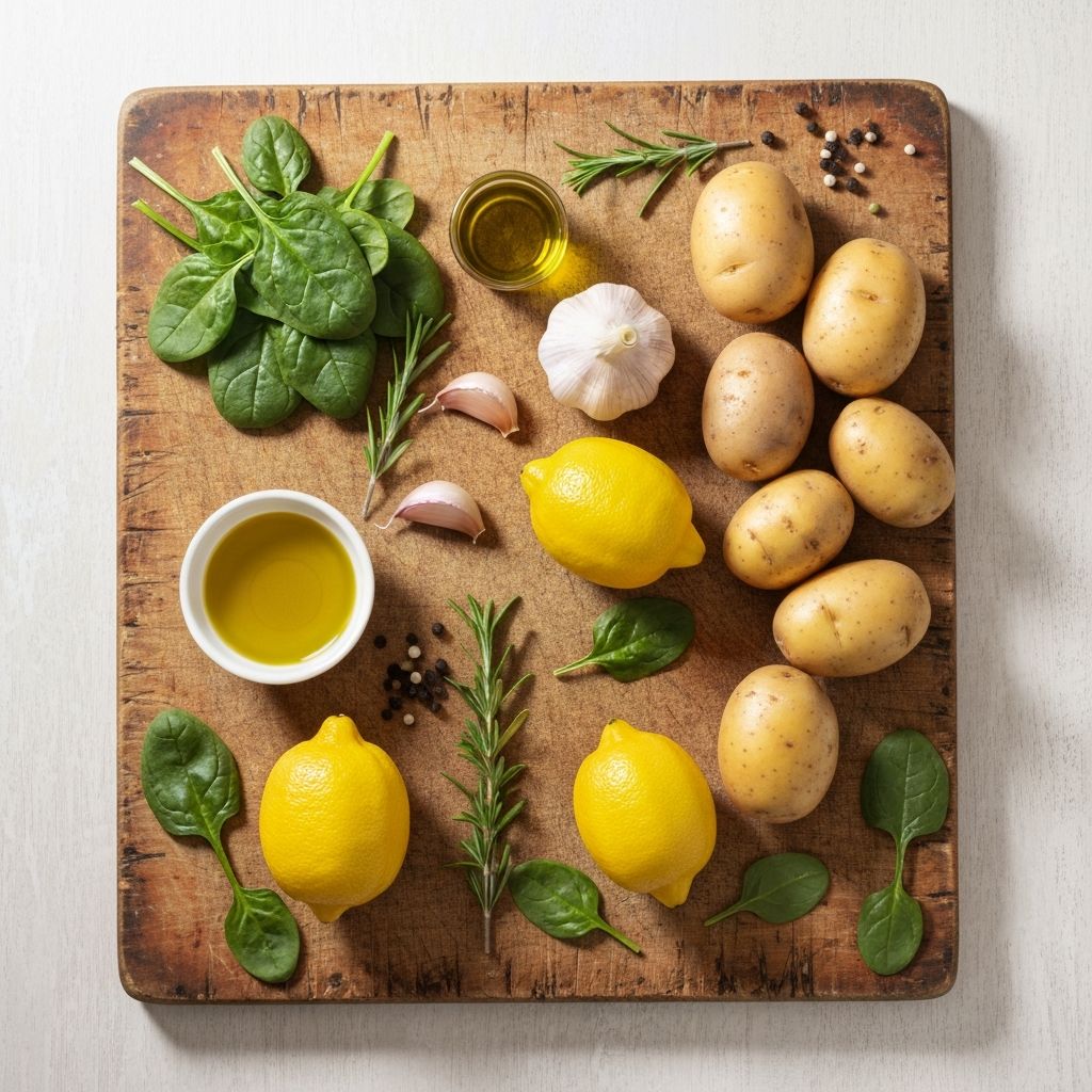 Świeże składniki kulinarne